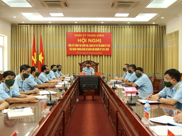 Quân ủy Trung ương tổng kết công tác kiểm tra, giám sát và thi hành kỷ luật của Đảng trong Đảng bộ Quân đội nhiệm kỳ 2015-2020