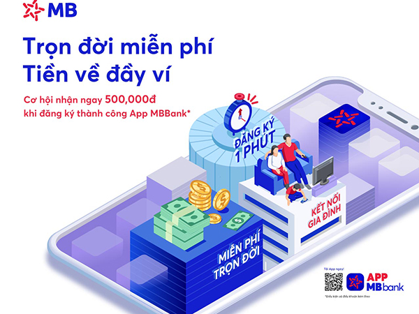 MB ra mắt App MBBank phiên bản mới với tổng giá trị ưu đãi lên đến 2 tỷ đồng