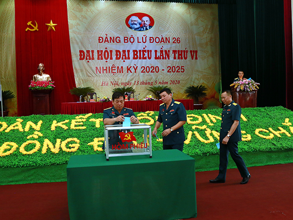 Đảng bộ Lữ đoàn 26 tổ chức Đại hội đại biểu nhiệm kỳ 2020-2025