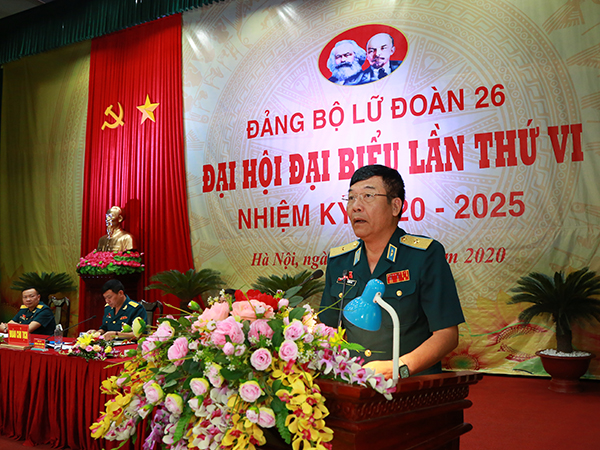 Đảng bộ Lữ đoàn 26 tổ chức Đại hội đại biểu nhiệm kỳ 2020-2025
