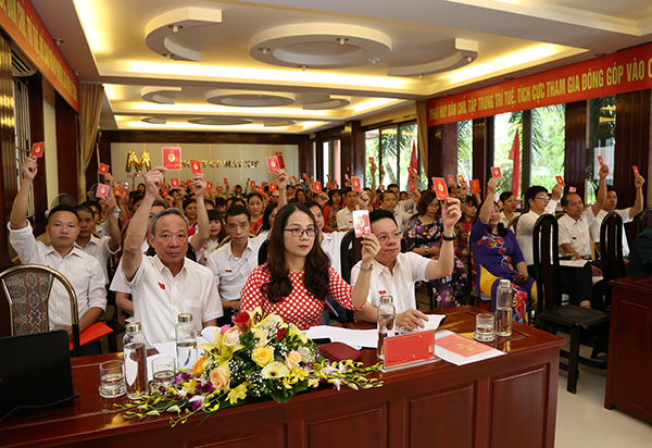 Đảng bộ Công ty cổ phần May X19 tổ chức Đại hội lần thứ VII