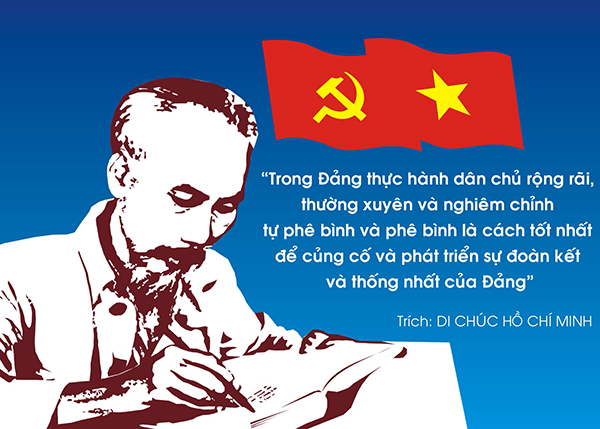 Học tập và làm theo tư tưởng Hồ Chí Minh về tự phê bình và phê bình của cán bộ, đảng viên