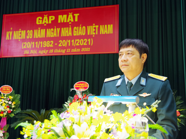 Các học viện, nhà trường trong Quân chủng Phòng không - Không quân gặp mặt kỷ niệm Ngày Nhà giáo Việt Nam 20-11