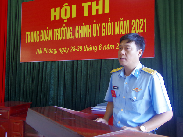 Sư đoàn 363 tổ chức Hội thi Trung đoàn trưởng, Chính ủy trung đoàn giỏi năm 2021