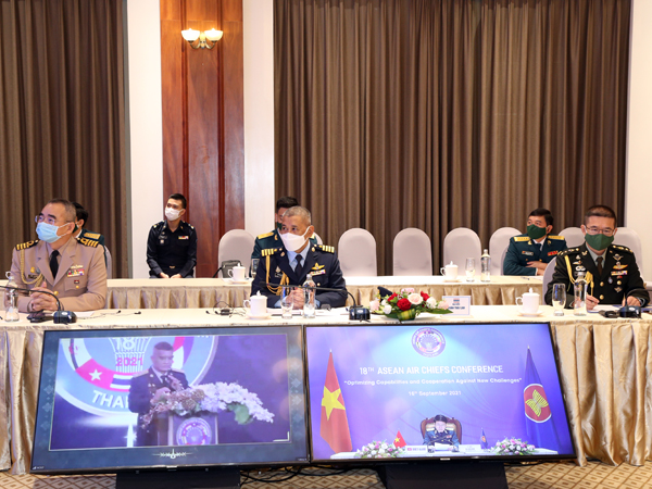 Hội nghị trực tuyến Tư lệnh Không quân các nước ASEAN lần thứ 18 năm 2021 (AACC-18)