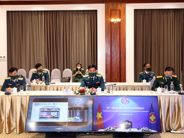 Hội nghị trực tuyến Tư lệnh Không quân các nước ASEAN lần thứ 18 năm 2021 (AACC-18)