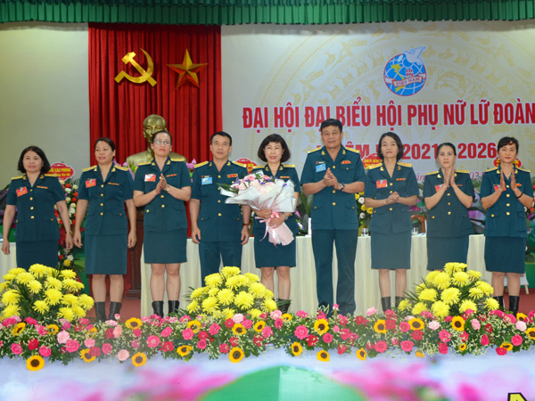 Hội Phụ nữ cơ sở Lữ đoàn 918 tổ chức Đại hội đại biểu nhiệm kỳ 2021 - 2026