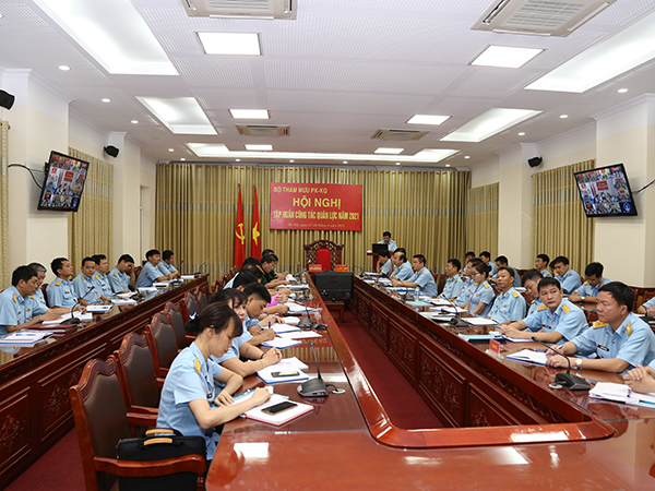 Bộ Tham mưu Quân chủng PK-KQ tổ chức tập huấn công tác quân lực năm 2021