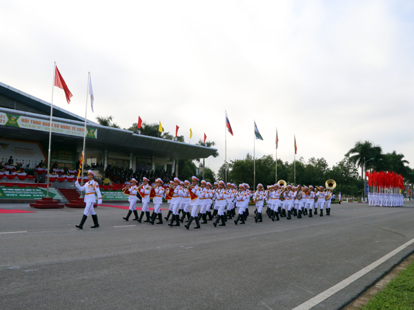 Khai mạc Hội thao Quân sự Quốc tế (Army Games) năm 2021 tại Việt Nam