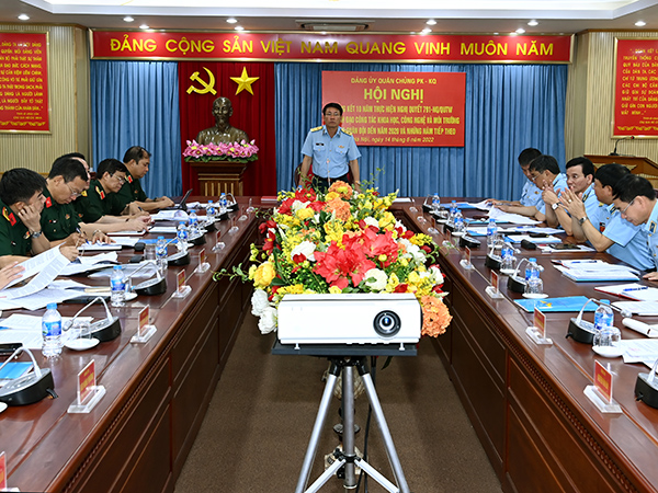 Đảng ủy Quân chủng Phòng không - Không quân tổng kết 10 năm thực hiện Nghị quyết 791 của Quân ủy Trung ương