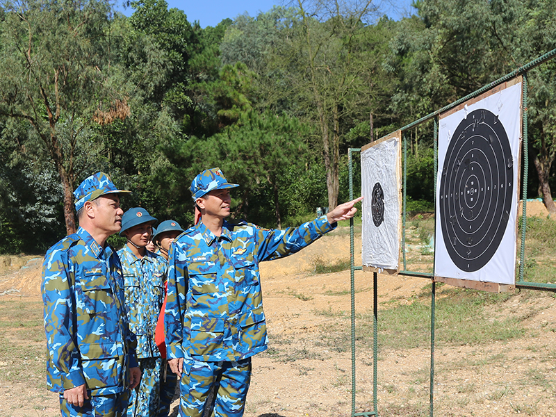 Cục Chính trị Quân chủng PK-KQ kiểm tra bắn đạn thật năm 2022