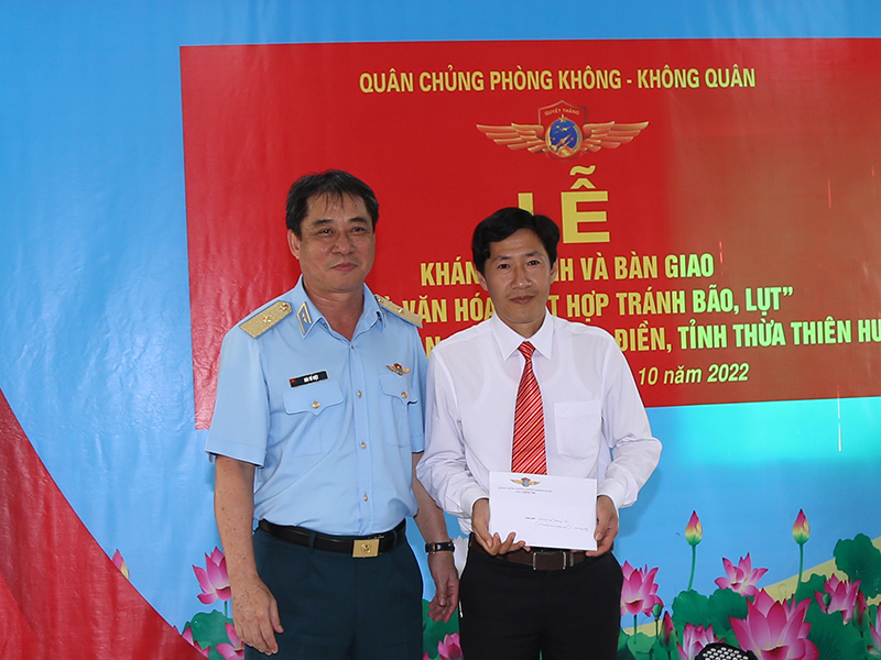 Thêm một công trình mang dấu ấn Bộ đội PK-KQ trên đất Thừa Thiên Huế