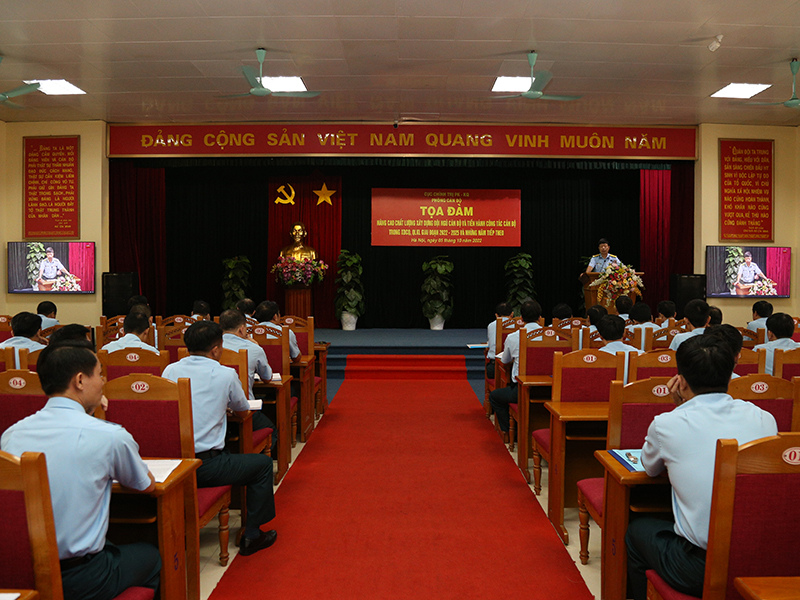Hội nghị ngành nghiệp vụ cán bộ triển khai thực hiện Chỉ thị 624 của Thường vụ Đảng ủy Quân chủng PK-KQ