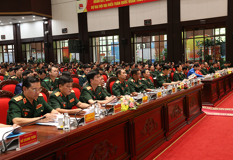 Đoàn đại biểu Quân chủng PK-KQ tham dự Đại hội Đoàn TNCS Hồ Chí Minh Quân đội lần thứ X (2022 - 2027)