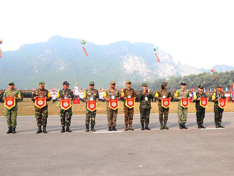 Khai mạc Giải Bắn súng quân dụng Lục quân các nước ASEAN lần thứ 30