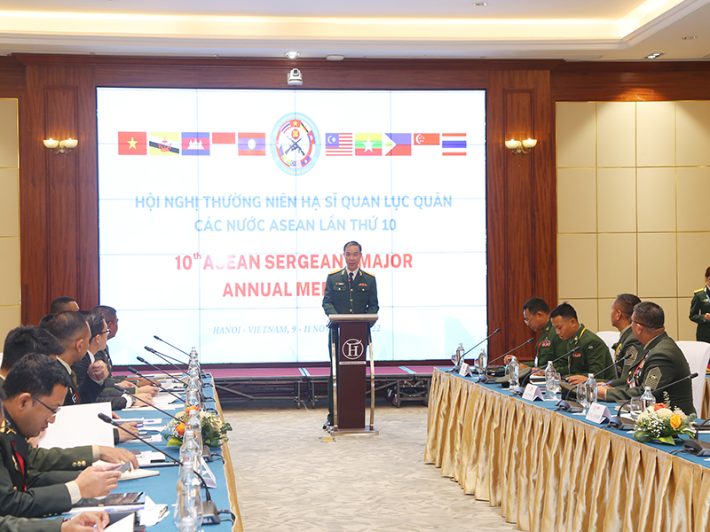 Hội nghị thường niên Hạ sĩ quan Lục quân các nước ASEAN lần thứ 10