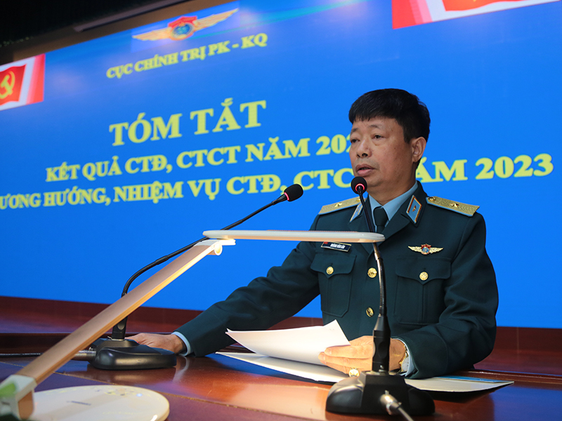Quân chủng Phòng không - Không quân tổ chức Hội nghị quân chính năm 2022