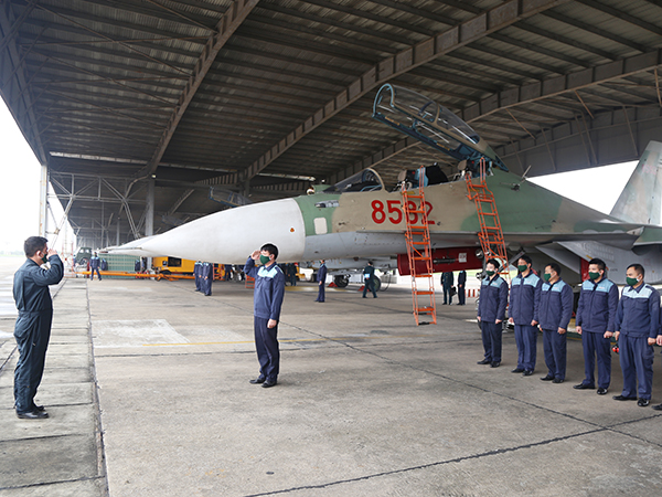 Các đơn vị trong Quân chủng Phòng không - Không quân tổ chức ban bay đầu Xuân Nhâm Dần - 2022