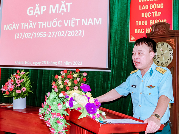 Sư đoàn 377 tổ chức gặp mặt nhân kỷ niệm 67 năm Ngày Thầy thuốc Việt Nam 27-2