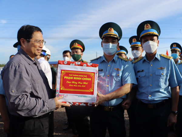 Thủ tướng Chính phủ Phạm Minh Chính kiểm tra dự án Cảng Hàng không Quốc tế Long Thành