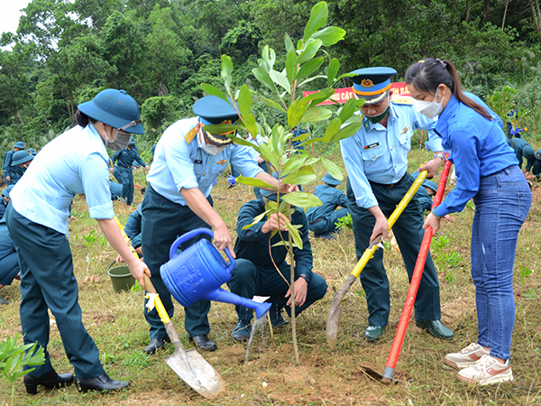 Trung đoàn 224 phát động “Tết trồng cây đời đời nhớ ơn Bác Hồ”