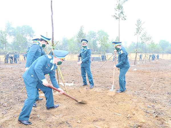 Bộ Quốc phòng tổ chức Lễ phát động Tết trồng cây năm 2022 hưởng ứng Chương trình trồng 1 tỷ cây xanh - Vì một Việt Nam xanh