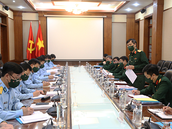 Tổng cục Chính trị QĐND Việt Nam kiểm tra việc ban hành và thực hiện quy chế làm việc, quy chế lãnh đạo của Đảng ủy Quân chủng Phòng không - Không quân
