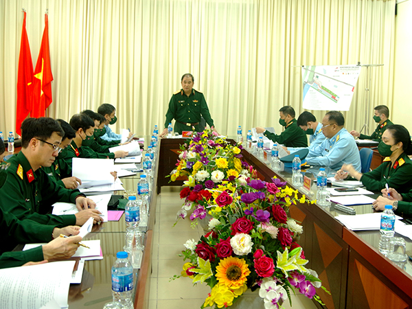Bộ Tổng Tham mưu kiểm tra công tác chuẩn bị tổ chức Triển lãm Quốc phòng quốc tế Việt Nam