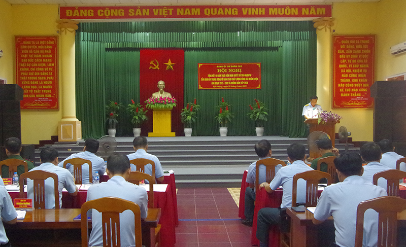 Đảng ủy Sư đoàn 363 tổng kết 10 năm thực hiện Nghị quyết số 765-NQ/QUTW của Quân ủy Trung ương