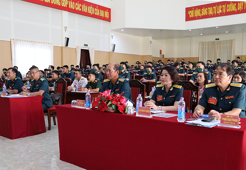 Trường Sĩ quan Không quân tổ chức Đại hội đại biểu Đoàn TNCS Hồ Chí Minh giai đoạn 2022-2027