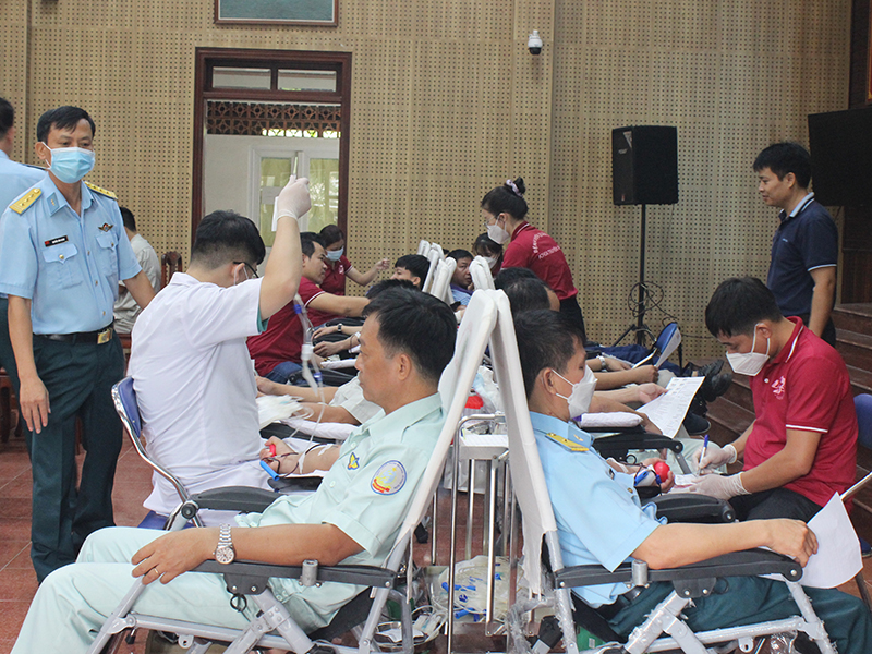 Nhà máy A41 tổ chức Ngày hội hiến máu tình nguyện