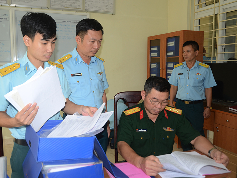 Bộ Tổng Tham mưu kiểm tra Trung đoàn 917