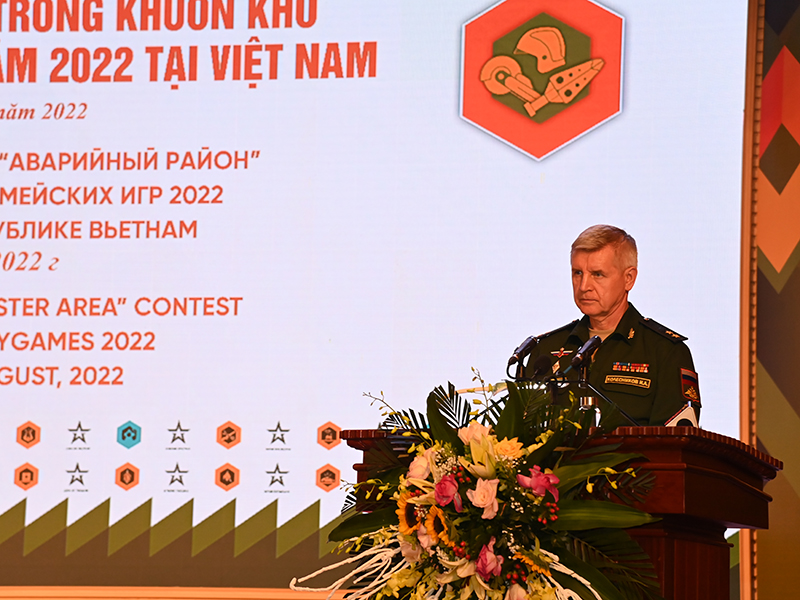 Bế mạc Cuộc thi “Vùng tai nạn” trong khuôn khổ Hội thao Quân sự quốc tế năm 2022 tại Việt Nam