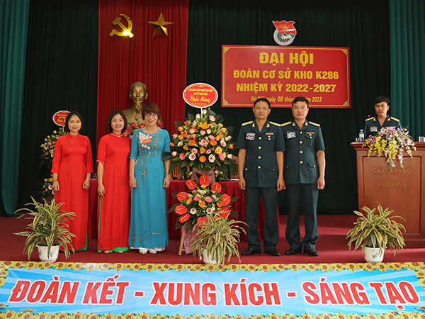 Đoàn cơ sở Kho K286 tổ chức thành công Đại hội nhiệm kỳ 2022-2027