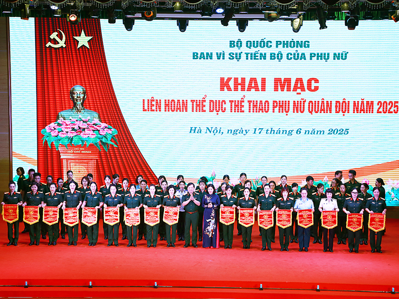 Liên hoan thể dục thể thao phụ nữ quân đội năm 2025