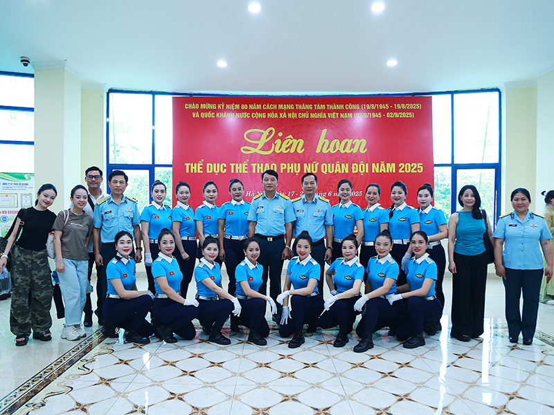 Liên hoan thể dục thể thao phụ nữ quân đội năm 2025