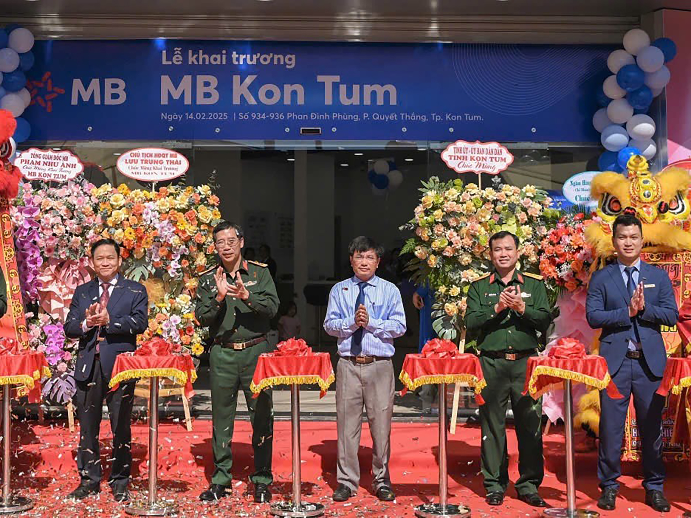 Khai trương MB Kon Tum - Bước tiến chiến lược của MB tại Tây Nguyên