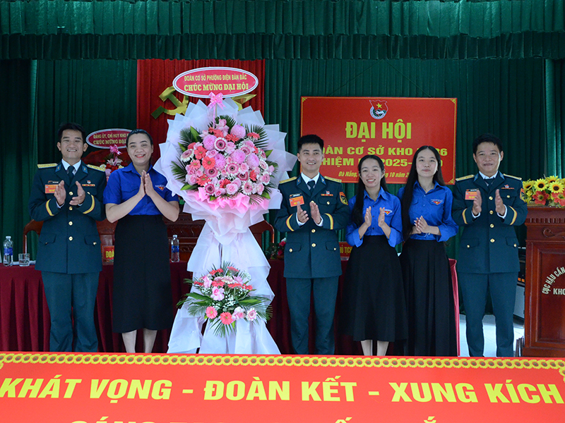 Đoàn cơ sở Kho K336 tổ chức Đại hội đại biểu nhiệm kỳ 2025 - 2030
