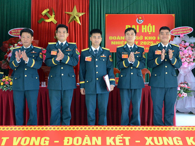 Đoàn cơ sở Kho K336 tổ chức Đại hội đại biểu nhiệm kỳ 2025 - 2030