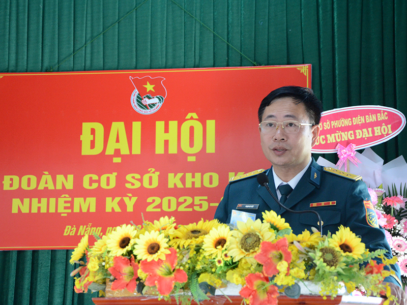 Đoàn cơ sở Kho K336 tổ chức Đại hội đại biểu nhiệm kỳ 2025 - 2030