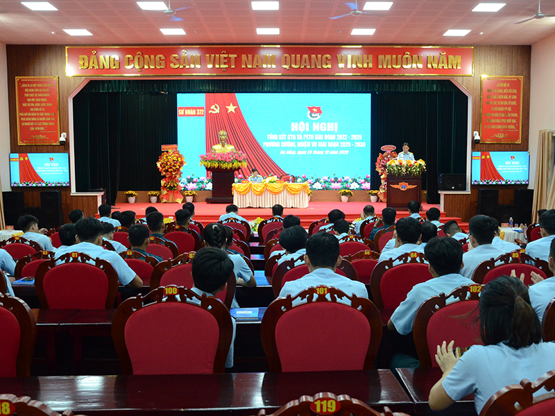 Sư đoàn 372 tổng kết công tác Đoàn và phong trào thanh niên giai đoạn 2022-2025