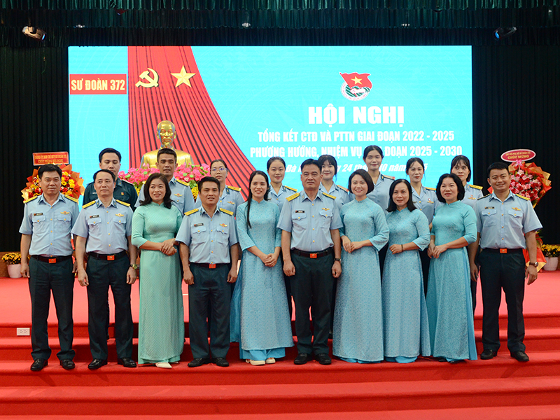 Sư đoàn 372 tổng kết công tác Đoàn và phong trào thanh niên giai đoạn 2022-2025