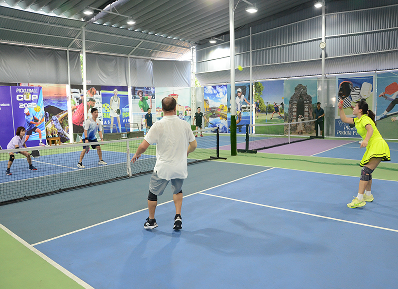 Trạm 88 tổ chức giải Pickleball chào mừng kỷ niệm 10 năm ngày thành lập