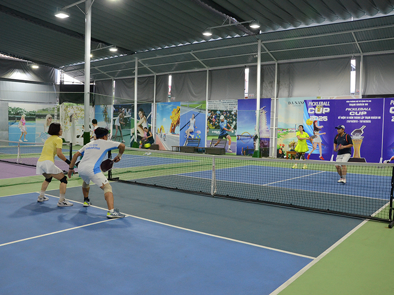 Trạm 88 tổ chức giải Pickleball chào mừng kỷ niệm 10 năm ngày thành lập
