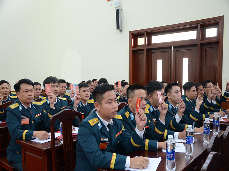 Đảng bộ Trung đoàn 290 tổ chức thành công Đại hội đại biểu lần thứ XXX, nhiệm kỳ 2025 - 2030