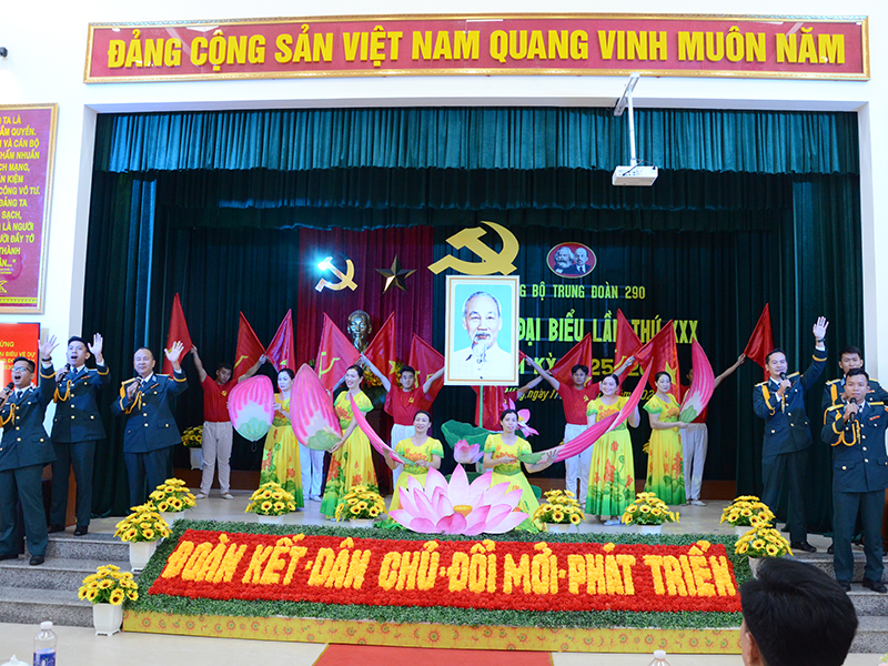 Đảng bộ Trung đoàn 290 tổ chức thành công Đại hội đại biểu lần thứ XXX, nhiệm kỳ 2025 - 2030
