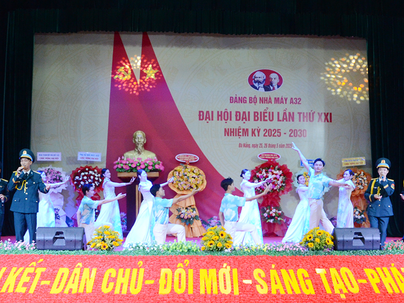 Đảng bộ Nhà máy A32 tổ chức Đại hội đại biểu nhiệm kỳ 2025-2030
