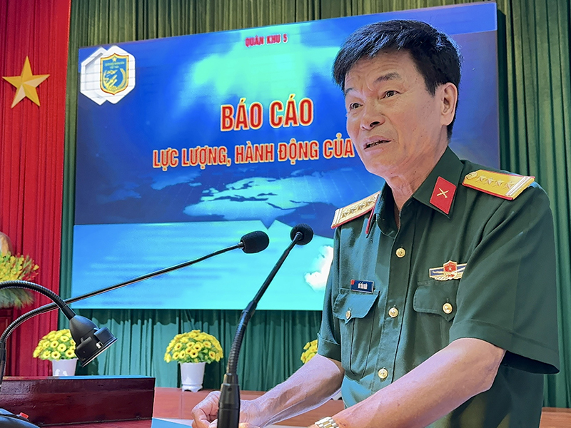 Hội nghị hiệp đồng tác chiến phòng không giữa Sư đoàn 375 với các đơn vị khu vực miền Trung - Tây Nguyên