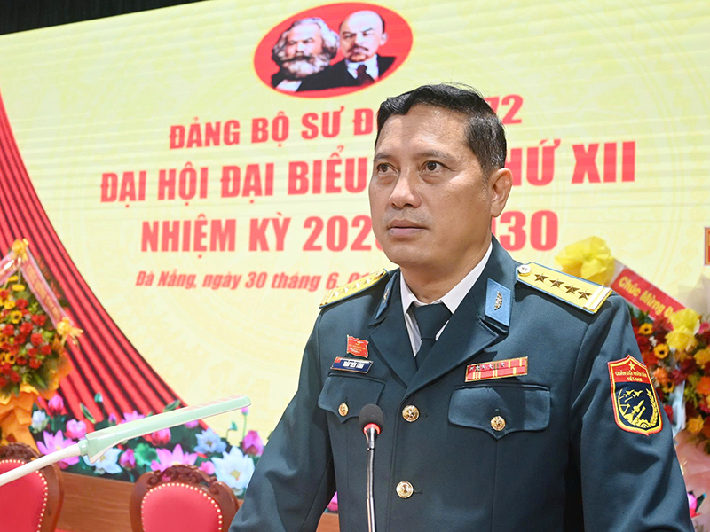 Đảng bộ Sư đoàn 372 tổ chức thành công Đại hội đại biểu lần thứ XII, nhiệm kỳ 2025 - 2030