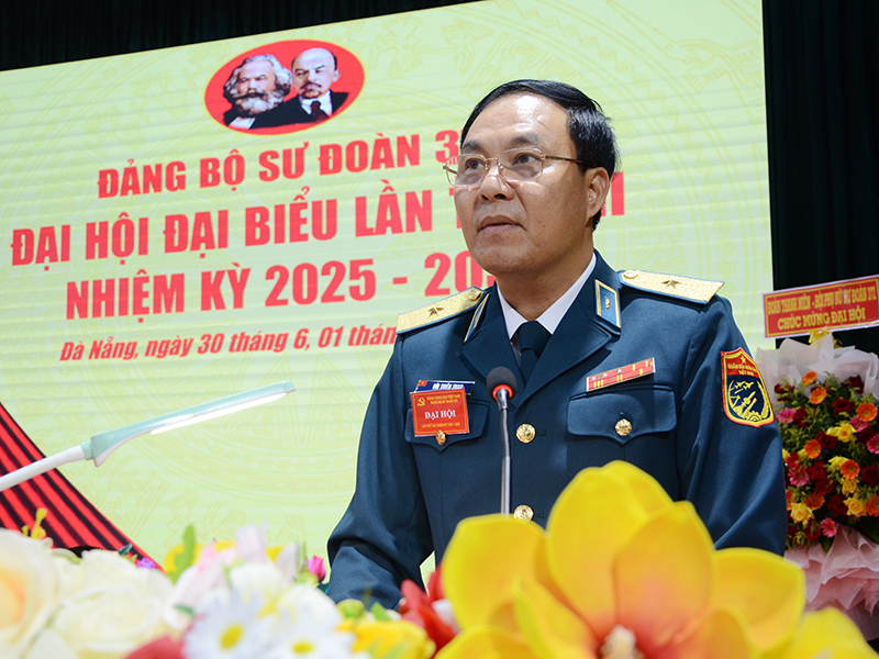 Đảng bộ Sư đoàn 372 tổ chức thành công Đại hội đại biểu lần thứ XII, nhiệm kỳ 2025 - 2030